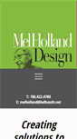 Mobile Screenshot of melhollanddesign.com