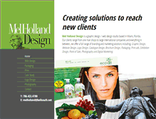 Tablet Screenshot of melhollanddesign.com